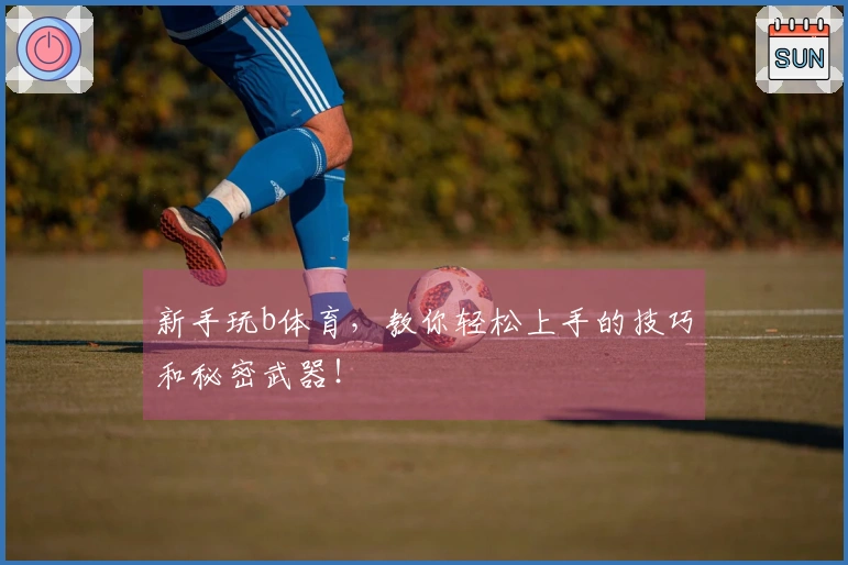 新手玩b体育，教你轻松上手的技巧和秘密武器！